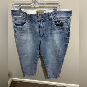 Democracy AB Technology Ladies Capri Jeans‎ Size 16 (1) pair boyfriend jeans